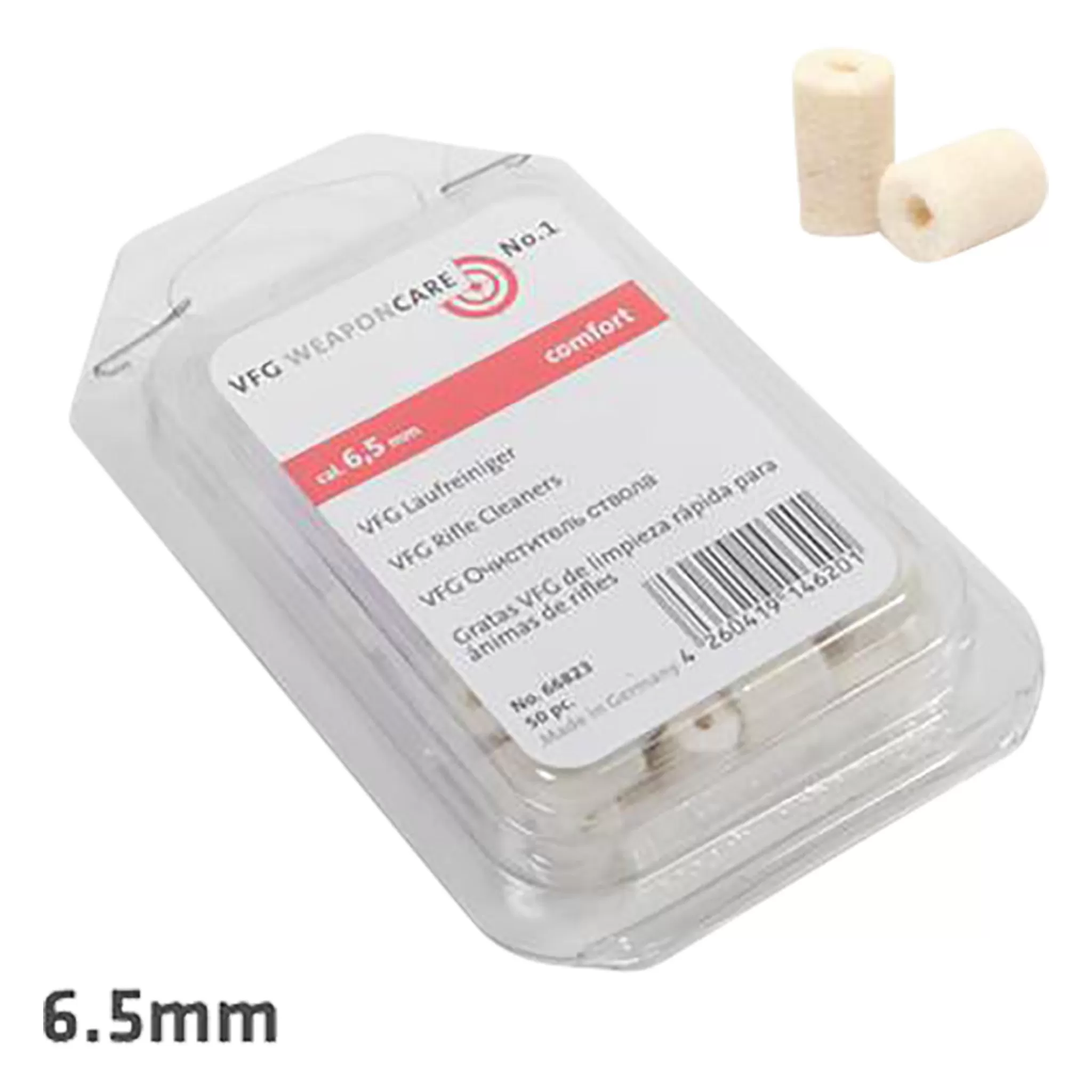 Fashion vfg Pussepropper Kal 6,5 Mm 50-Pakning, Pussepropper