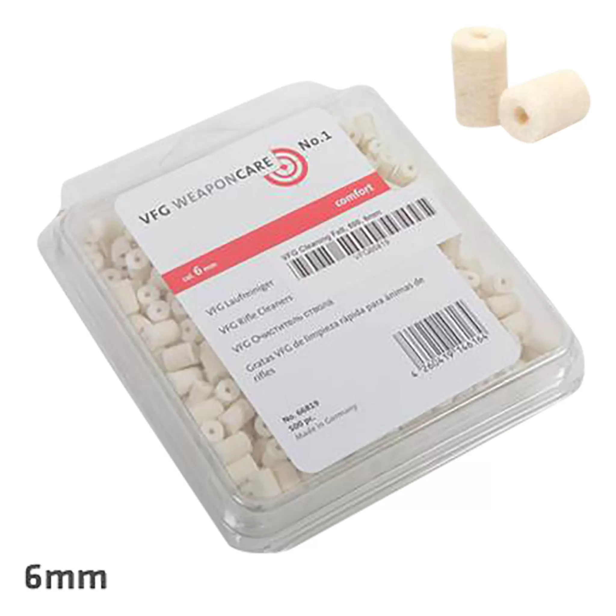 Flash Sale vfg Pussepropper Kal 6 Mm 500-Pakning, Pussepropper